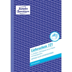721 Lieferscheine mit Empfangsschein, DIN A5, mit...