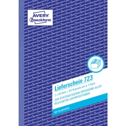 723 Lieferschein, DIN A5, vorgelocht, 2 x 50 Blatt,...