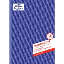 1756 Kassenbuch, DIN A4, nach Steuerschiene 300, 2 x 40...