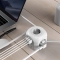 RealPower Steckdosenwürfel PowerBox 431 + 3xUSB-A / 1xUSB-C