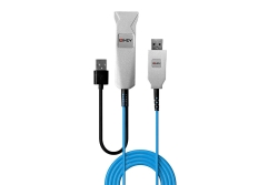 LINDY 30m Fibre Optic USB 3.0 Kabel