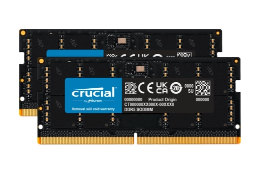 SO DDR5 64GB PC 4800 CL40 KIT (2x32GB) Crucial Value 1,1V