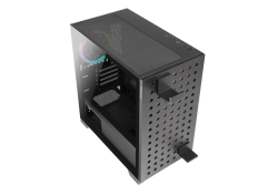 AZZA Gaming PC Gehäuse Elise 140 Micro ATX ARGB Schwarz