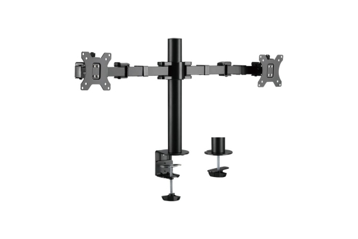 Logilink TIS 17-32 2TFT 3Gelenke schw. Max.12KG +Lochmont.