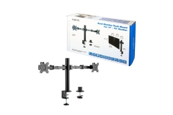 Logilink TIS 17-32 2TFT 3Gelenke schw. Max.12KG +Lochmont.