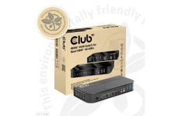 Club3D KVM Switch 4K60Hz 2x HDMI > HDMI/2xUSB/Audio retail