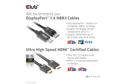 Club3D KVM Switch 4K60Hz 2x DP > HDMI oder DP/2xUSB/Audio