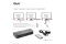 Club3D KVM Switch 4K60Hz 2x DP > HDMI oder DP/2xUSB/Audio