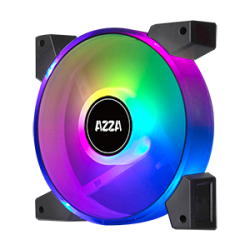AZZA Lüfter Hurricane II ARGB 120mm 4er Set...
