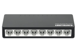 INTELLINET Desktop 8-Port Fast Ethernet Switch schwarz