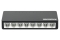 INTELLINET Desktop 8-Port Fast Ethernet Switch schwarz