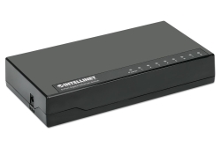 INTELLINET Desktop 8-Port Gigabit Ethernet Switch schwarz