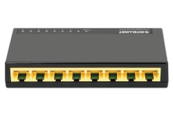 INTELLINET Desktop 8-Port Gigabit Ethernet Switch schwarz