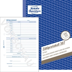 307 Zählprotokoll - A5, 50 Blatt