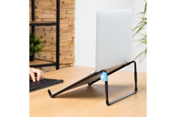 R-Go Laptopständer 10-22 Max.5KG Steel Travel schwarz