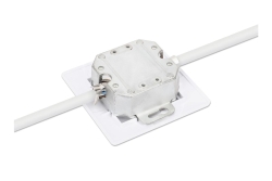 INTELLINET 2-Port Cat6 10G RJ45-Unterputzdose STP weiß