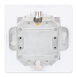INTELLINET 2-Port Cat6a 10G RJ45-Unterputzdose STP...