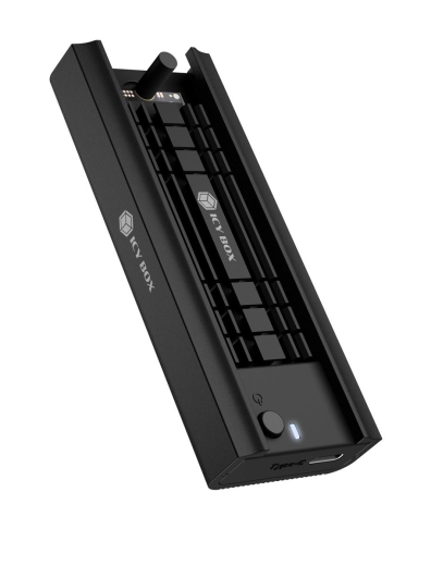 Geh. IcyBox M.2NVMe & SATA SSD, USB 3.2 (Gen2)