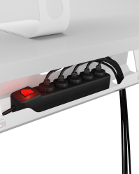 Kabelmanagementwanne IcyBox für Schreibtische