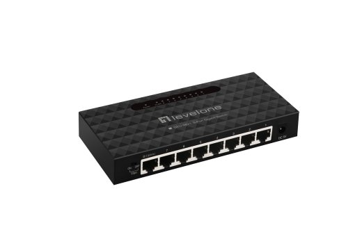 LevelOne Switch 8xGE unmanaged Plastik