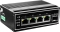 LevelOne Industr.PoE+Switch 4xGE PoE/1xSFP 120W unman.Metall