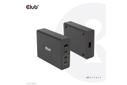 Club3D Ladegerät 3xUSB Typ C, 1xUSB Typ A, PD 132W, GaN retail