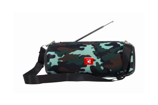 gembird Tragbare Bluetooth-Lautsprecher mit Antenne camo