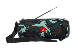 gembird Tragbare Bluetooth-Lautsprecher mit Antenne camo