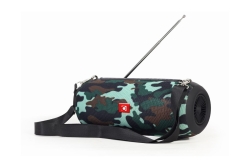 gembird Tragbare Bluetooth-Lautsprecher mit Antenne camo