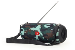 gembird Tragbare Bluetooth-Lautsprecher mit Antenne camo