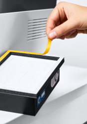 Clean Office Drucker Feinstaubfilter Carbon 150x120x50mm 1er