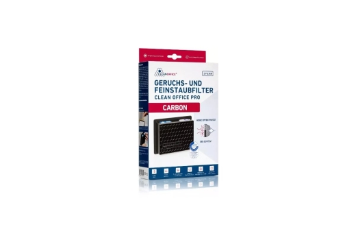 Clean Office Drucker Feinstaubfilter Carbon 150x120x50mm 2er