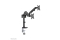 Neomounts TIS 17-27 2TFT 2Gelenk schw. Max.7kg