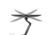 Neomounts TIS 17-32 1TFT 3Gelenke schw. Max.9kg