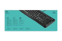 LGN Logitech K120 Wired Keyboard Black US Layout