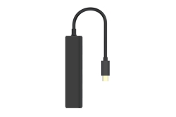 CONCEPTRONIC 4-Port Hub USB-C3.2Gen1->4xA3.0 o.Netz. sw