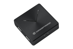 CONCEPTRONIC 4-Port Hub USB-A3.0/Mini-B ->4xA3.0 o.Netz. sw