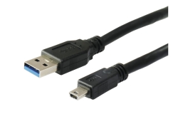 CONCEPTRONIC 4-Port Hub USB-A3.0/Mini-B ->4xA3.0 o.Netz. sw