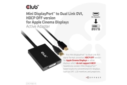 Club3D Adapter MiniDisplayport > DVI DualLink HDCP Off...