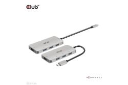 Club3D USB-Hub USB 3.1 Typ C > 4x USB 3.1 Typ A 10Gbps retail
