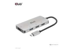 Club3D USB-Hub USB 3.1 Typ C > 4x USB 3.1 Typ A 10Gbps retail