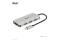 Club3D USB-Hub USB 3.1 Typ C > 4x USB 3.1 Typ A 10Gbps retail