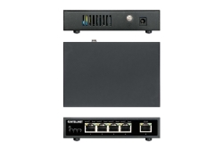 INTELLINET 5-Port Gigabit PoE+ Switch 62W