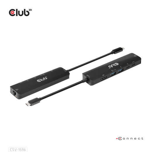 Club3D USB-C 6in1-HUB >HDMI/2xUSB/2xUSB-C/LAN 4K120Hz PD100W retail