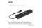 Club3D USB-C 6in1-HUB >HDMI/2xUSB/2xUSB-C/LAN 4K120Hz PD100W retail
