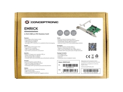CONCEPTRONIC 1xPCIe2.0 Card 2xUSB-A3.0 5Gbps