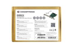 CONCEPTRONIC 4xPCIe2.0 Card 2xUSB-C3.2 Gen2 10Gbps
