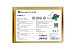 CONCEPTRONIC 4xPCIe3.0 Card USB-C/-A3.2 Gen2 10Gbps