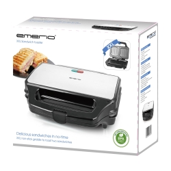 Emerio Sandwichtoaster 2 Scheibentoaster XXL Muschelform