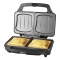 Emerio Sandwichtoaster 2 Scheibentoaster XXL Muschelform